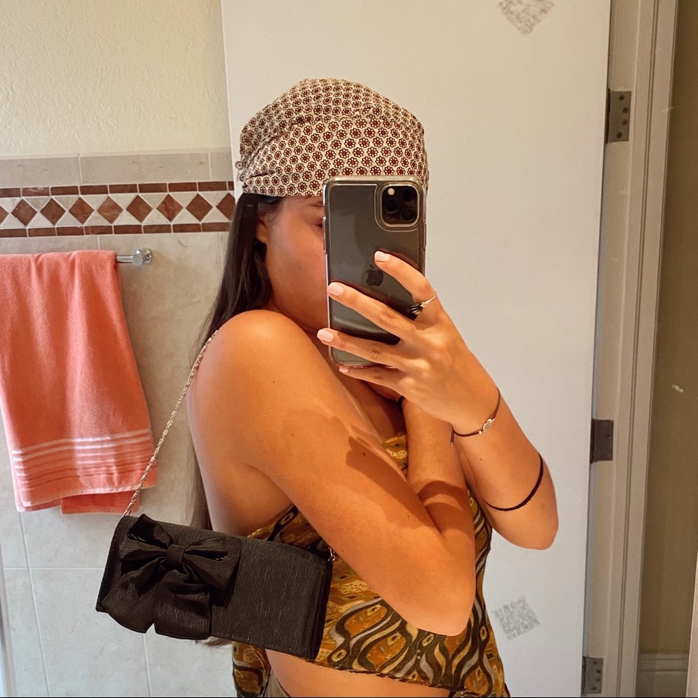 ✨ Black Mini Bow Bag